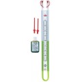 Dwyer 1221-20-D U-Tube Manometer (10-0-10&quot;w.c.) using red gauge fluid-