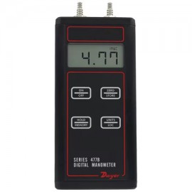 Dwyer 477B-1 Handheld Digital Manometer, 0 to 20&amp;quot; w.c.-