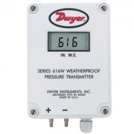 Dwyer 616WL-22 Weatherproof Differential Pressure Transmitter (0-60 Pa)-