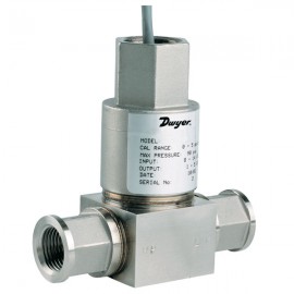 Dwyer 636D-0 Fixed Range Differential Pressure Transmitter (0-6 psid) with 4-20mA output-