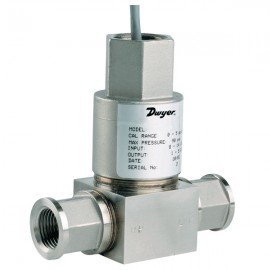 Dwyer 636D-8 Fixed Range Differential Pressure Transmitter (0-500 psid) with 4-20mA output-