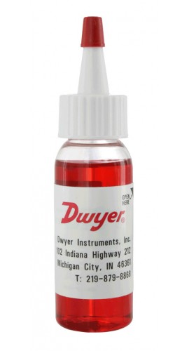 Dwyer A-101 Red Gauge Fluid, 1 oz-