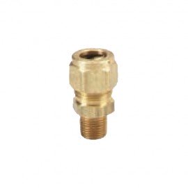 Dwyer A-326 Compression Fitting for 1/8&quot; NPT to 3/8&quot; Tubing-