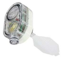 Dwyer DAFA-1 Series DAFA Air Flow Indicator with alarm, for 3&quot; and 4&quot; pipes, 85 dB-