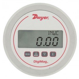 Dwyer DM-1104 DigiMag Differential Pressure &amp; Flow Gauge (0-1&quot;w.c.)-
