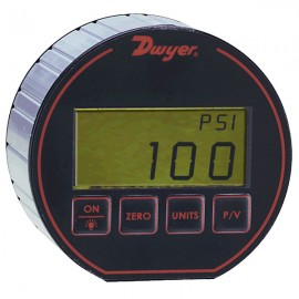 Dwyer DPG-111 Digital Pressure Gauge (5000 psig) with 0.25% Accuracy-