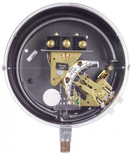 Dwyer DS-7231-153-8 Bourdon Tube Pressure Switch (10-200 psig), Brass with SPDT Snap-