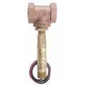 Dwyer L6EPB-B-S-3-H Liquid Level Switch, Brass Housing, 304 SS Float-