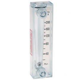 Dwyer MMA-20 Flow Meter, Mini-Master, 0.2/1.2 LPM Air-