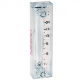 Dwyer MMA-40 Flow Meter, Mini-Master, 0.1/1.1 LPM Water-