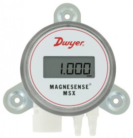Dwyer MSX-W10-IN-LCD Differential Pressure Transmitter, range 0, uni-directional-