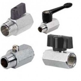 Dwyer MV5-SM1 Ball Valve, Screwdriver Slot, 1/8", M/F-