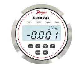 Dwyer RPMC-B-014 Critical Room Pressure Monitor, -0.5 to 0 to 0.5&amp;quot; w.c. range, 0.5% accuracy-