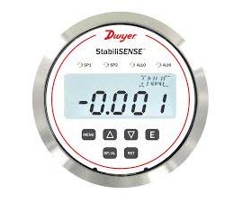 Dwyer RPMC-B-014 Critical Room Pressure Monitor, -0.5 to 0 to 0.5&amp;quot; w.c. range, 0.5% accuracy-