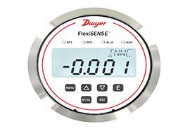 Dwyer RPME-C-014 Room Pressure Monitor, -0.5 to 0 to 0.5&amp;quot; wc-