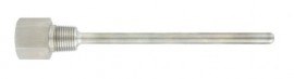 Dwyer TE-TNS-N123N-00 Series TE-TNS Stainless-Steel Thermowell, 0.5" NPT, 12"-