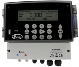 Dwyer Series UFC Ultrasonic Flowmeter set-
