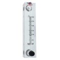 Dwyer VFB-69-SSV Flow Meter, 4&quot; Scale, 4-40 LPM Air, SS Valve-