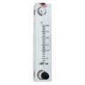 Dwyer VFB-81-BV Flow Meter, 4&quot; Scale, 6-60 GPH Water, Brass Valve-