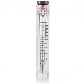 Dwyer VFC-132 Flow Meter, 5&quot; Scale, 200-1400 LPM Air-