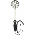 Dwyer VP1 Replacement Vane Thermo-Anemometer Probe with coiled cable, 100 mm-