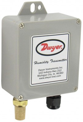 Dwyer WHT-311 Water-Resistant Humidity/Temperature Transmitter-