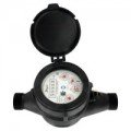 Dwyer WPTN-A-C-01 Multi-Jet Plastic Water Meter, &amp;frac58; x &amp;frac12;&amp;quot;-