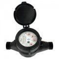 Dwyer WPTN-A-C-02 Multi-Jet Plastic Water Meter, &amp;frac58; x &amp;frac34;&amp;quot;-