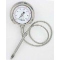 Dynisco PG442R-10M-12/30 Mechanical Pressure Gauge, rigid snout with flexible stem, 12&amp;quot;-