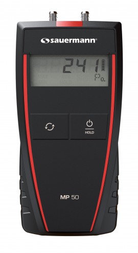 E Instruments MP50 Portable Handheld Manometer, 0 to &amp;plusmn; 4 inH2O-