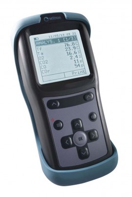 Seitron S500-3 Combustion Efficiency Analyzer Kit with Bluetooth &amp;amp; NO/NO<sub>x</sub> sensor-