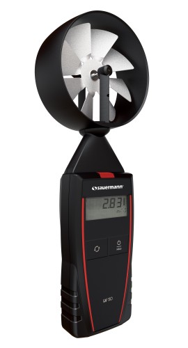 E Instruments VT50 Portable Handheld Thermo-Anemometer with hot-wire probe-