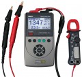 Eagle Eye IBEX-Ultra Intelligent Portable Battery Resistance Tester Kit with temperature probe and DC clamp meter, 10 to 6000 Ah-