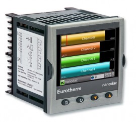 Eurotherm NANODAC/VH/C/P/LLR/XX/TS/SV Nanodac Temperature Recorder and Controller, 100 to 230 V-