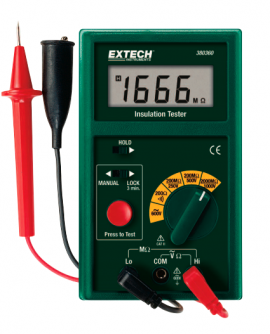 Extech 380360 Digital Megohmmeter, 1000V-