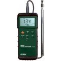 Extech 407123-NIST Heavy Duty Hot Wire Thermo-Anemometer, 7ft. Telescoping Probe,  -