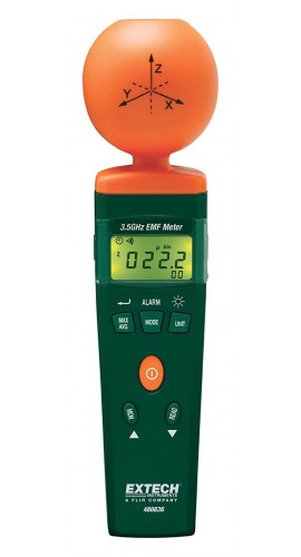 Extech 480836 RF EMF Strength Meter, 50MHz to 3.5GHz-