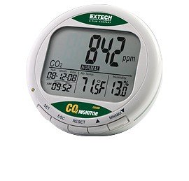 Extech CO200 Desktop Indoor Air Quality Carbon Dioxide Monitor-