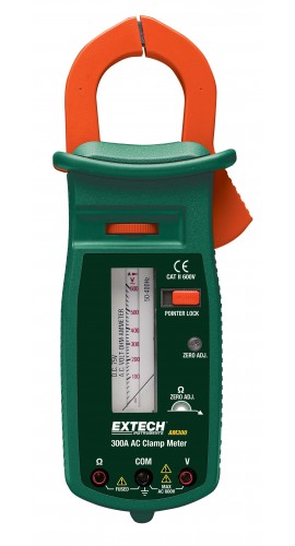 Extech AM300 300A AC Analog Clamp Meter-