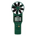 Extech AN310-NIST Large Vane CFM/CMM Anemometer/Psychrometer, -