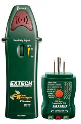 Extech CB10 AC Circuit Breaker Finder/Receptacle Tester-