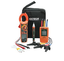 Extech MA640-K Phase Rotation/Clamp Meter Test Kit-