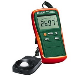 Extech EA31 EasyView Light Meter, 20,000Fc/20,000Lux,-