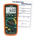 Extech EX350-NIST TRMS Multimeter with NCV, 11 Functions,  -