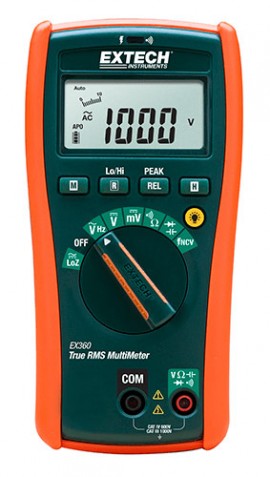 Extech EX360 True RMS Multimeter with 8 Functions + NCV-