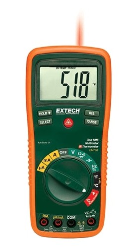 Extech EX470A True RMS Professional MultiMeter with InfraRed thermometer-