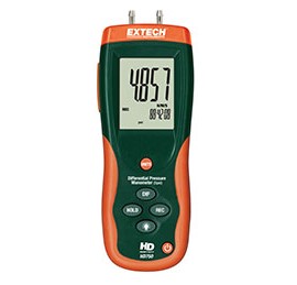 Extech HD750-NIST Differential Pressure Manometer, 5PSI,-