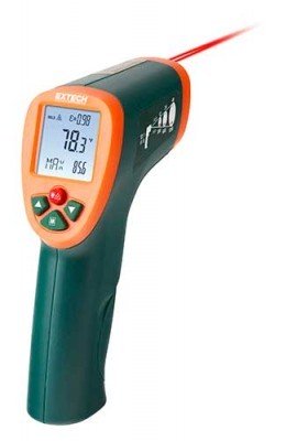 Extech IR270-NIST IR Thermometer with color alert,-