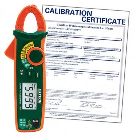 Extech MA61-NIST TRMS AC Clamp Meter and NCV Detector, 60A,  -