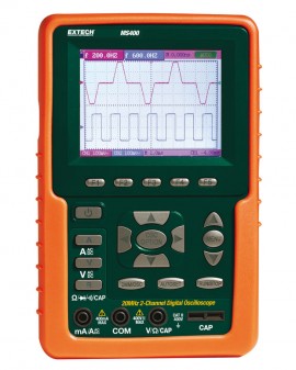 Extech MS420 Digital Oscilloscope, 20 MHz, 2-channel-